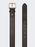 max mara leather belt for women