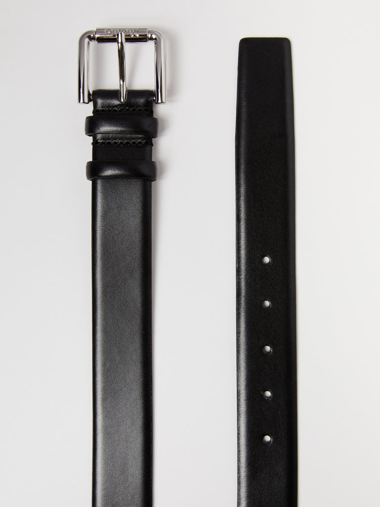 max mara shiny leather belt