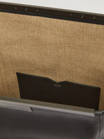 Large Natural Leather Clutch Bag for Women - Black - Max Mara UAE