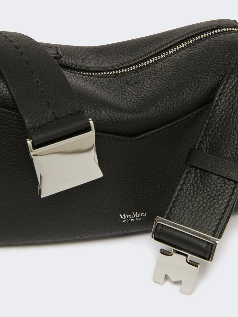 max mara low-sheen leather micro handbag