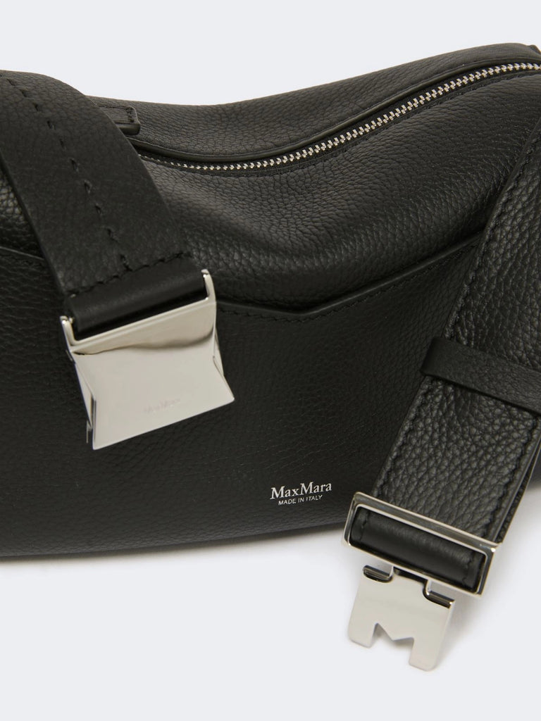 max mara low-sheen leather micro handbag