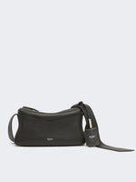 Low-Sheen Leather Micro Handbag for Women - Black - Max Mara UAE