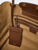 Small Nubuck leather Marine bag