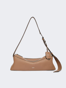 Small Leather Shoulder Bag for Women - Brown - Max Mara UAE