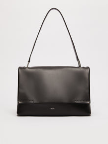 Archetipo Leather Handbag for Women - Black - Max Mara UAE