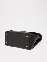 Archetipo Leather Handbag for Women - Black - Max Mara UAE