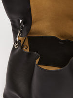 Archetipo Leather Handbag for Women - Black - Max Mara UAE