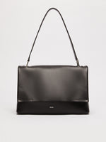 Archetipo Leather Handbag for Women - Black - Max Mara UAE