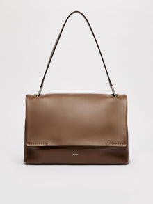 Archetipo Leather Handbag for Women - Brown - Max Mara UAE