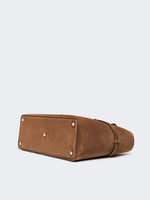 max mara suede handbag for women