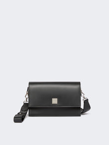 Small Crossbody Bag In Leather for Women - Black - Max Mara UAE