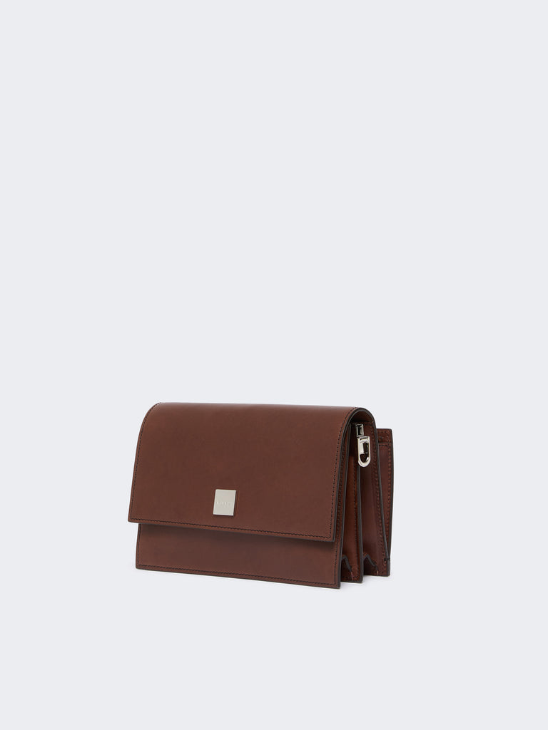 max mara small crossbody bag in leather
