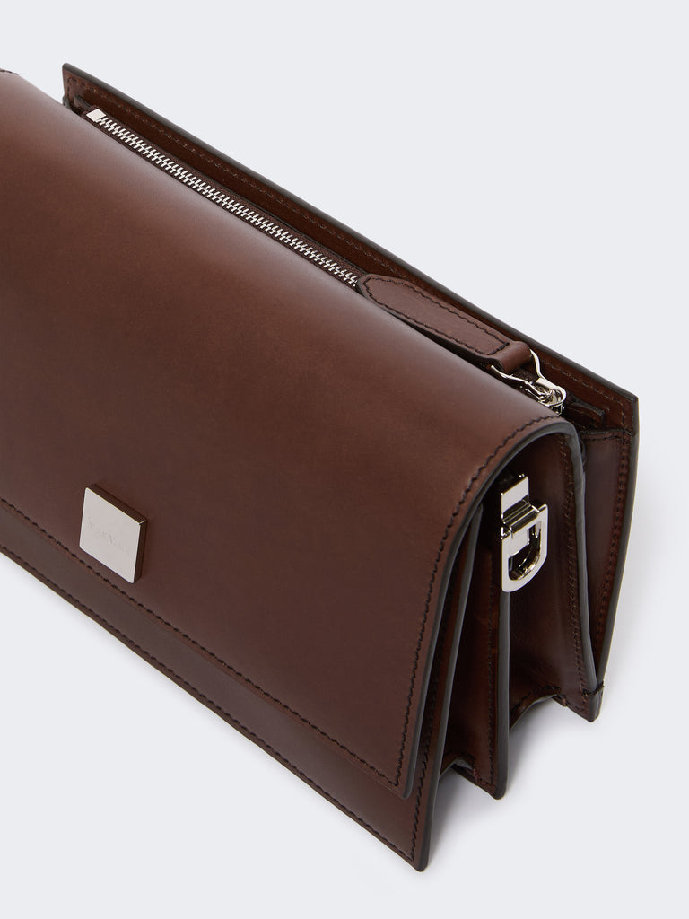 max mara small crossbody bag in leather
