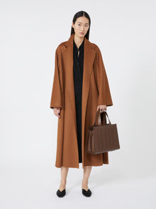 Max Mara Whitney Bag 6 - Medium for Women - Amber Brown - Max Mara UAE