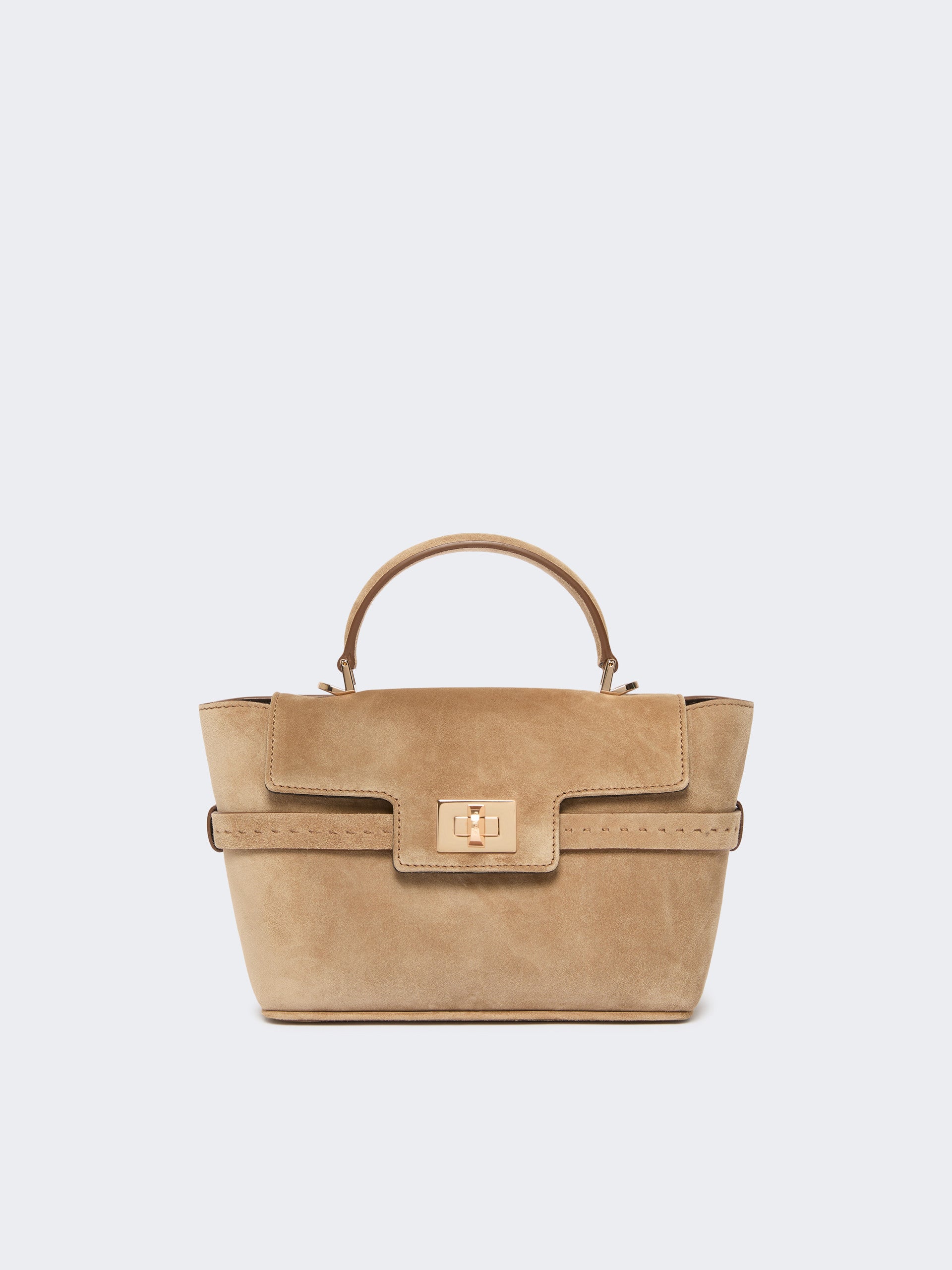 max mara extra-small suede handbag for women