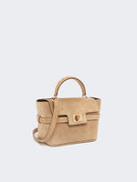 max mara extra-small suede handbag for women