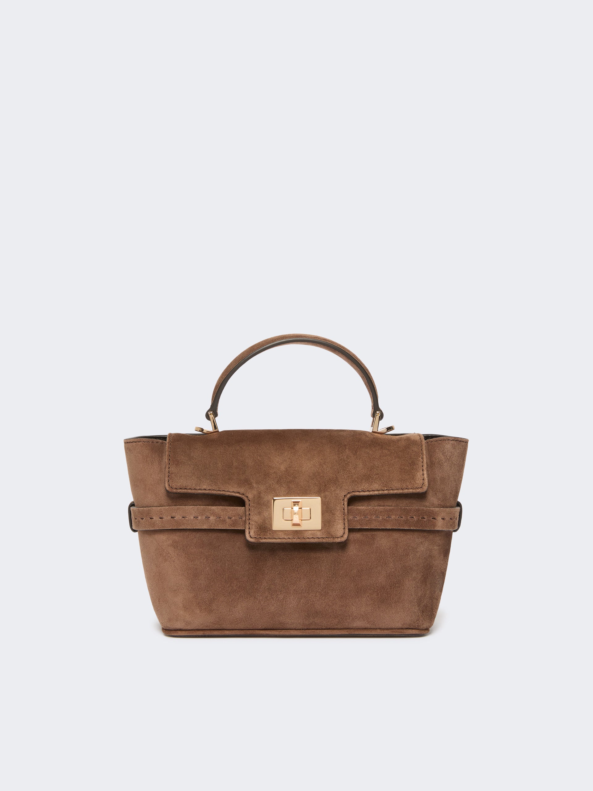 max mara extra-small suede handbag for women