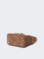 max mara extra-small suede handbag for women