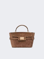 max mara extra-small suede handbag for women