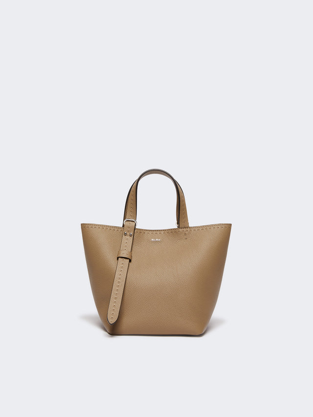 Extra-Small Leather Archetipo Bag for Women - Mud - Max Mara UAE