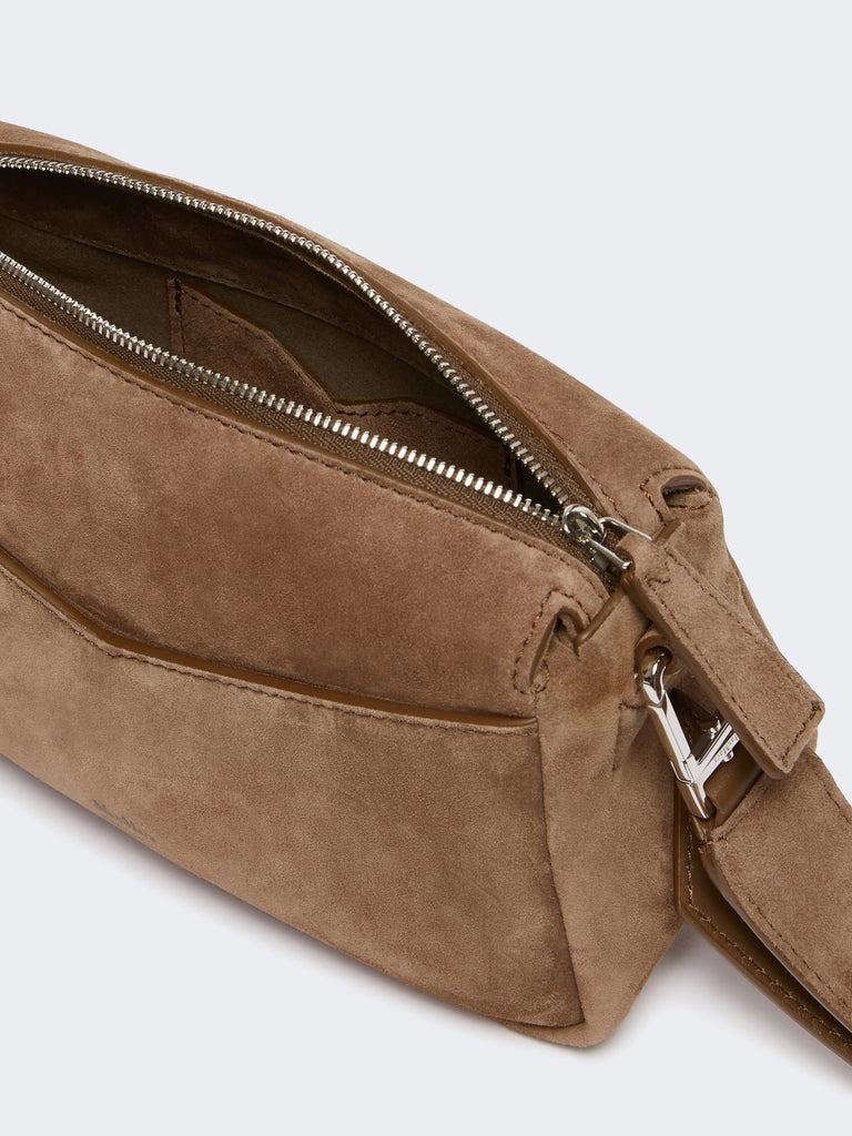 max mara split leather micro handbag