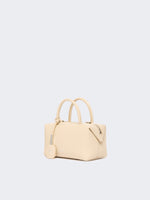 max mara small natural leather bowler bag for women