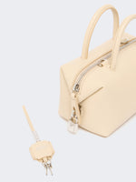 max mara small natural leather bowler bag for women