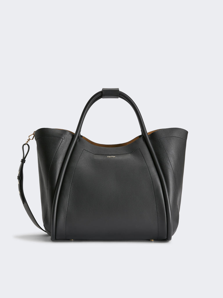 max mara medium leather marine bag