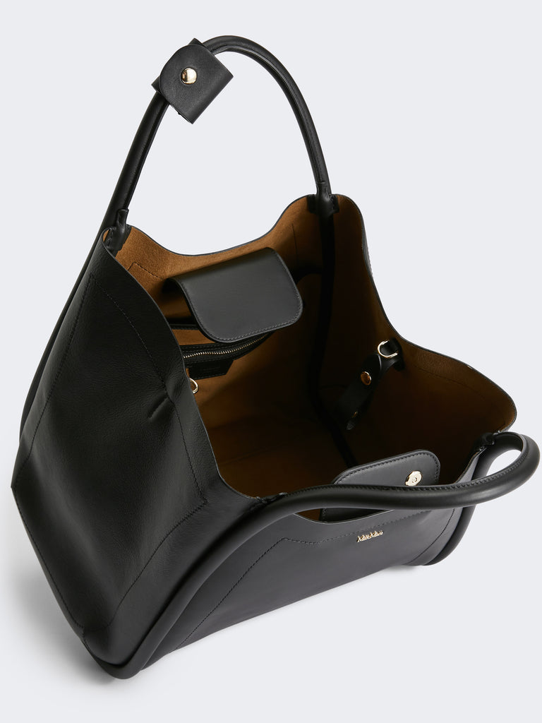 max mara medium leather marine bag