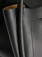 Medium Leather Marine Bag for Women - Black - Max Mara UAE