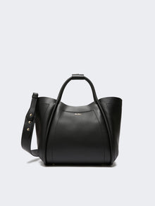 Small Leather Marine Bag for Women - Black - Max Mara UAE