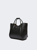Small Leather Marine Bag for Women - Black - Max Mara UAE