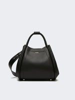 Small Leather Marine Bag for Women - Black - Max Mara UAE