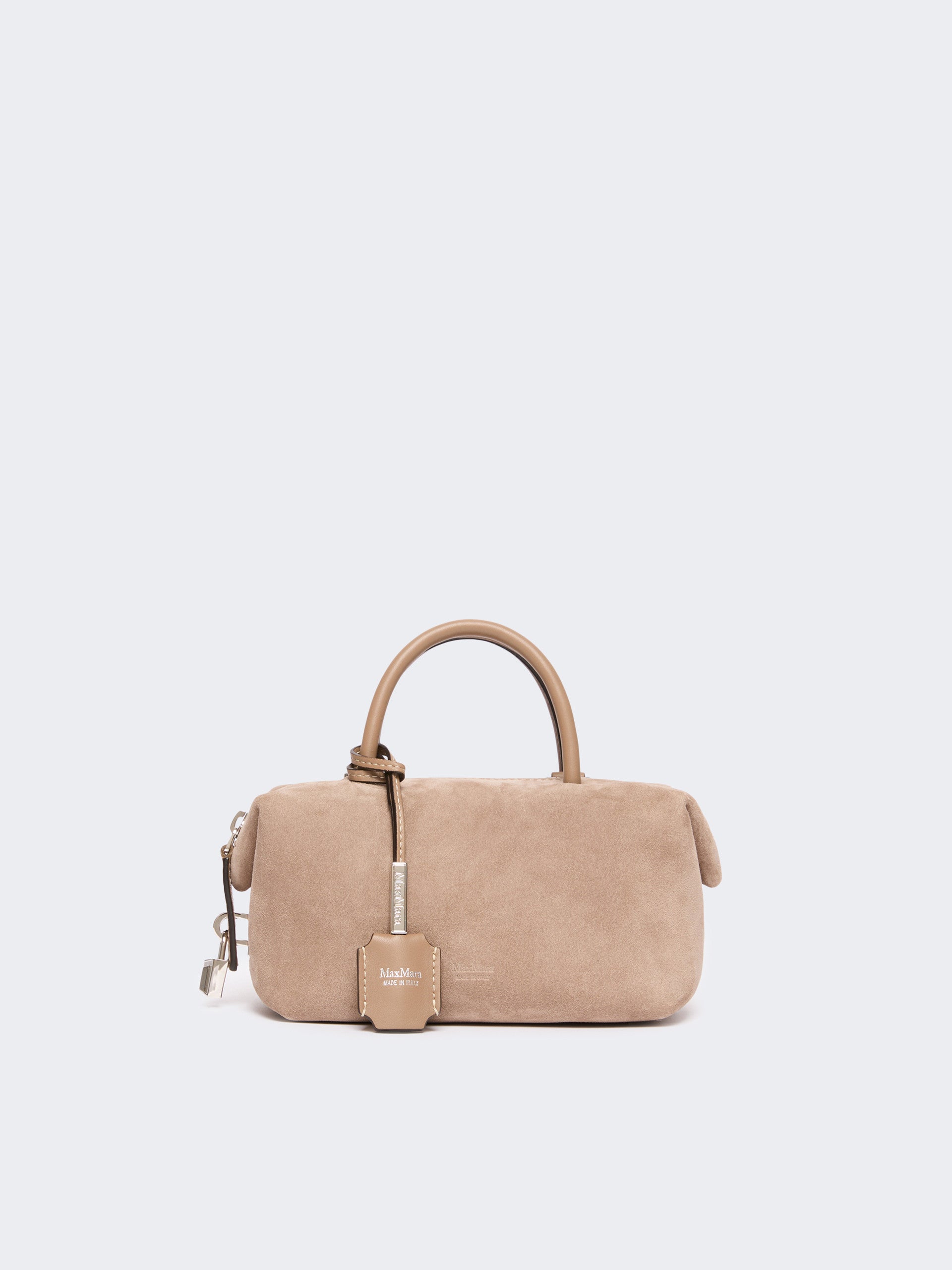 max mara small split-leather boston bag for women