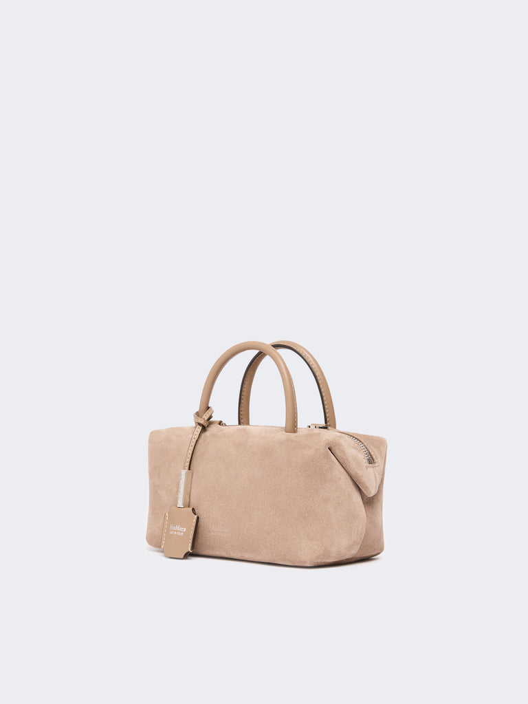 max mara small split-leather boston bag