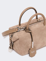 max mara small split-leather boston bag for women