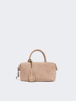 max mara small split-leather boston bag for women