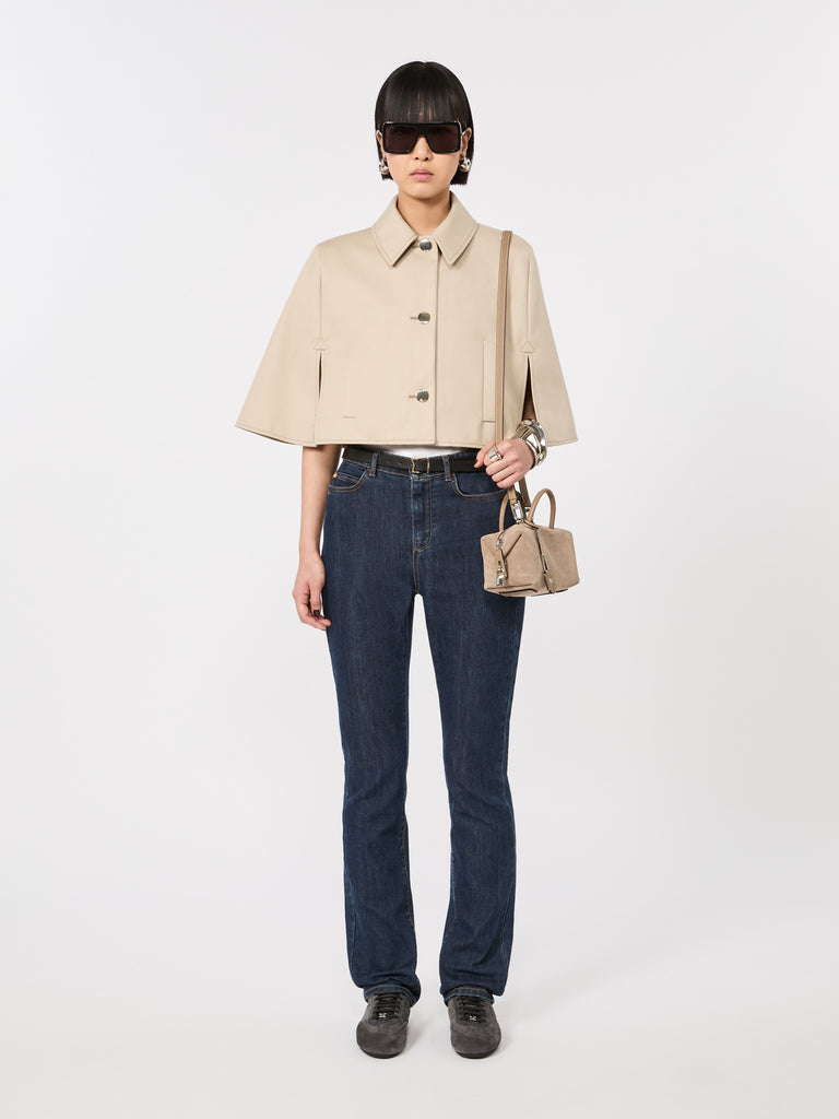 max mara small split-leather boston bag