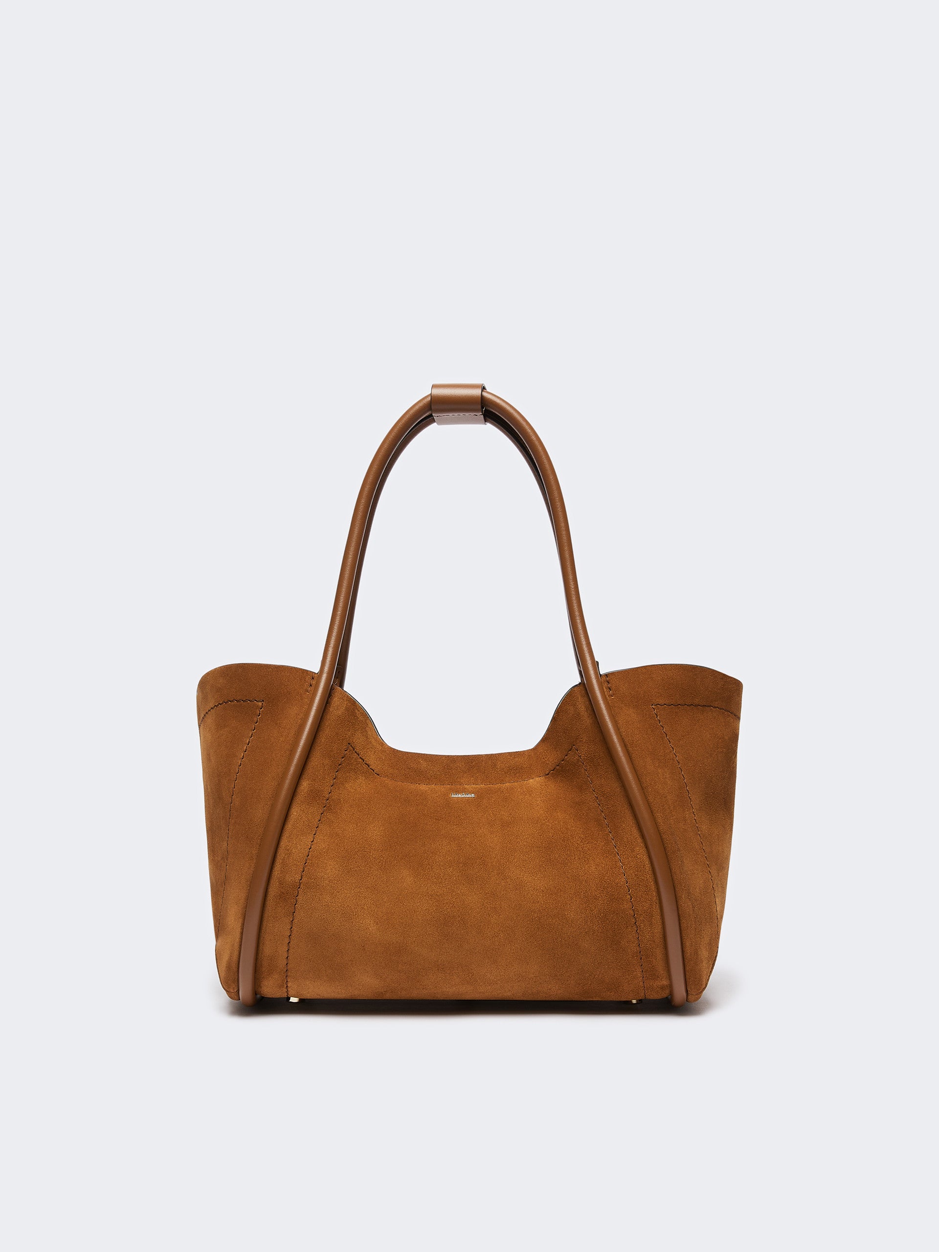 max mara horizontal suede marine bag for women