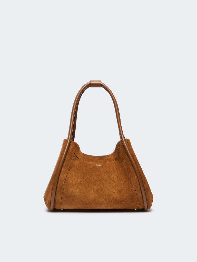 max mara horizontal suede marine bag
