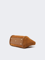 max mara horizontal suede marine bag for women