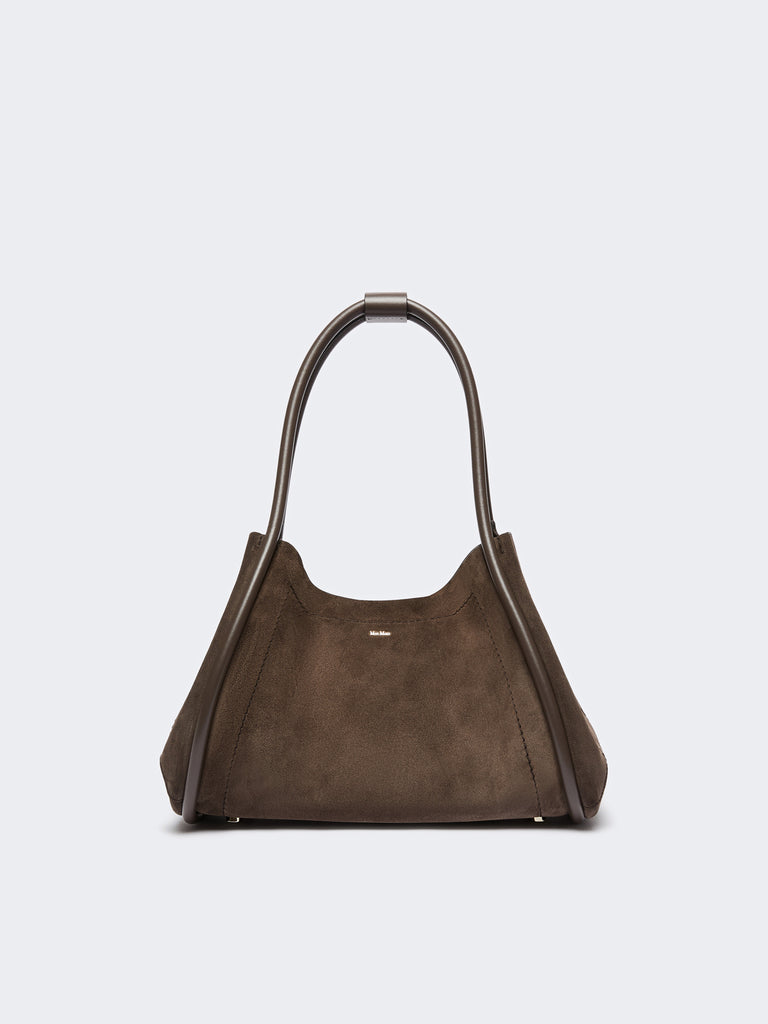 max mara horizontal suede marine bag