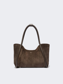 max mara horizontal suede marine bag for women