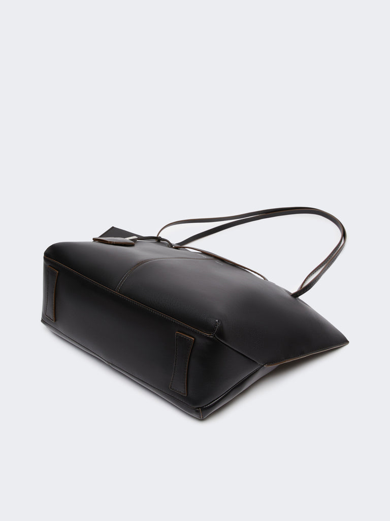 max mara double nappa leather shopper bag