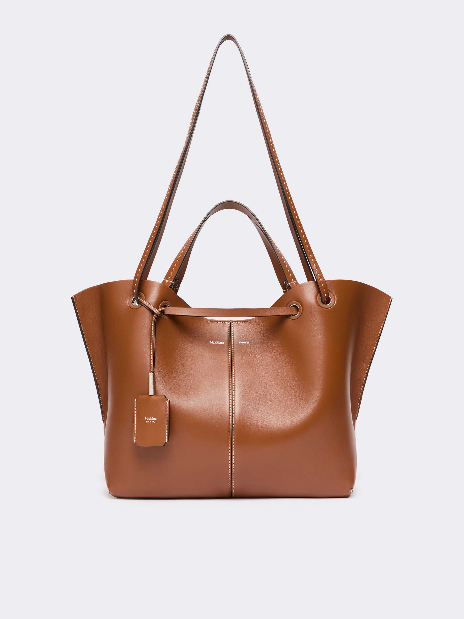 max mara double nappa leather shopper bag for women
