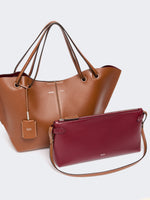max mara double nappa leather shopper bag for women