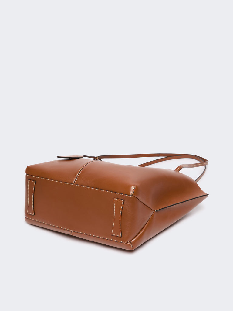 max mara double nappa leather shopper bag