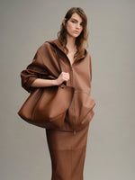 max mara double nappa leather shopper bag for women