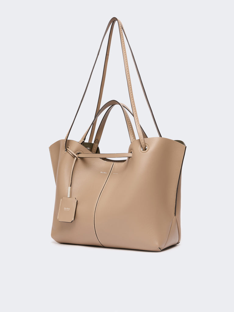 max mara double nappa leather shopper bag