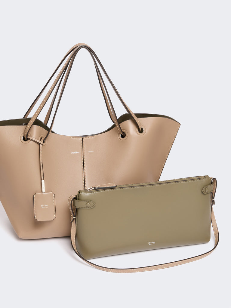 max mara double nappa leather shopper bag